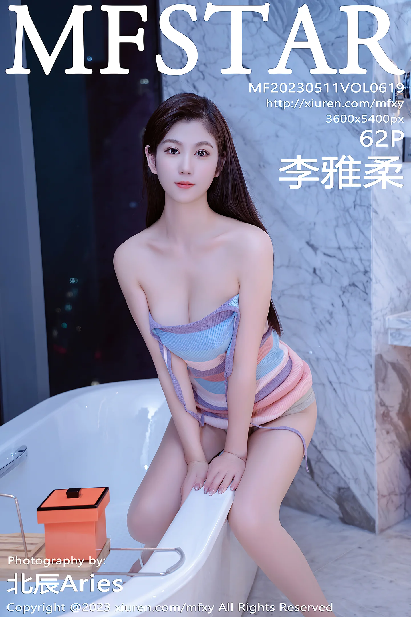 [MFStar模范学院]Vol.619_模特李雅柔性感露肩连衣短裙配超薄灰丝秀高挑身材诱惑写真62P-秀人网 - XiuRen.Space